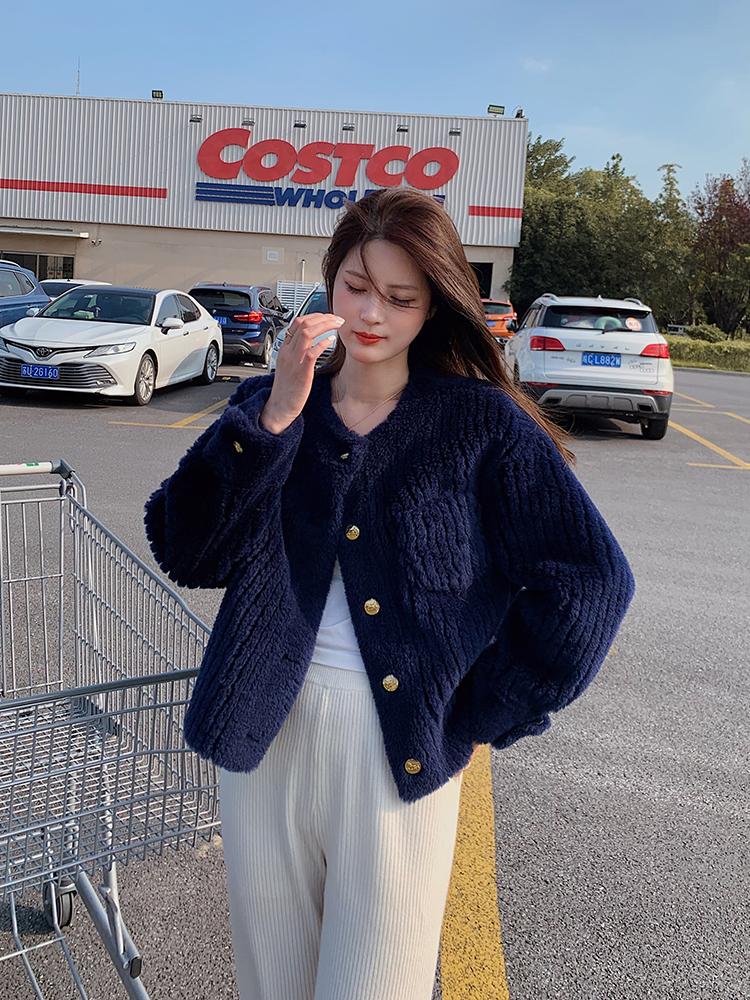 Women's Fur & Faux Women 2022 Autumn Winter Real Wool Coat Jacket Female Genuine Sheep Shearing Coats Lady Thick Warm Parkas Overcoats A09, Black
Women's Fur & Faux Women 2022 Autumn Winter Real Wool Coat Jacket Female Genuine Sheep Shearing Coats Lady Thick Warm Parkas Overcoats A09, Black