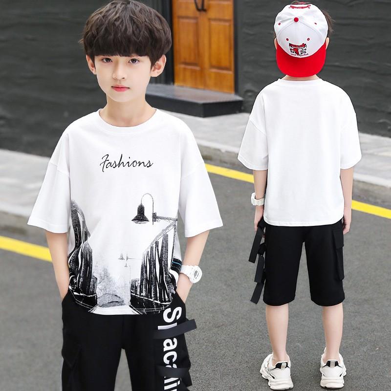 Clothing Sets Kids Boys Clothes Teenage Boy Summer Short Sleeves Tops Shirt+Pants Suits Children Outfit 3 4 6 8 10 12 Y, Red
Clothing Sets Kids Boys Clothes Teenage Boy Summer Short Sleeves Tops Shirt+Pants Suits Children Outfit 3 4 6 8 10 12 Y, Red