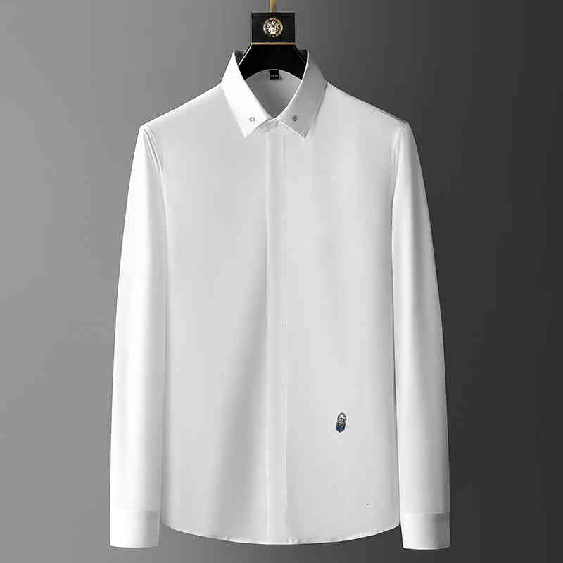 Men's Casual Shirts Camisa social masculina de manga comprida, alta qualida, camisa para homens, vestido formal casual, festa, terno , roupas 1DFH, 1# shoe box
Men's Casual Shirts Camisa social masculina de manga comprida, alta qualida, camisa para homens, vestido formal casual, festa, terno , roupas 1DFH, 1# shoe box
