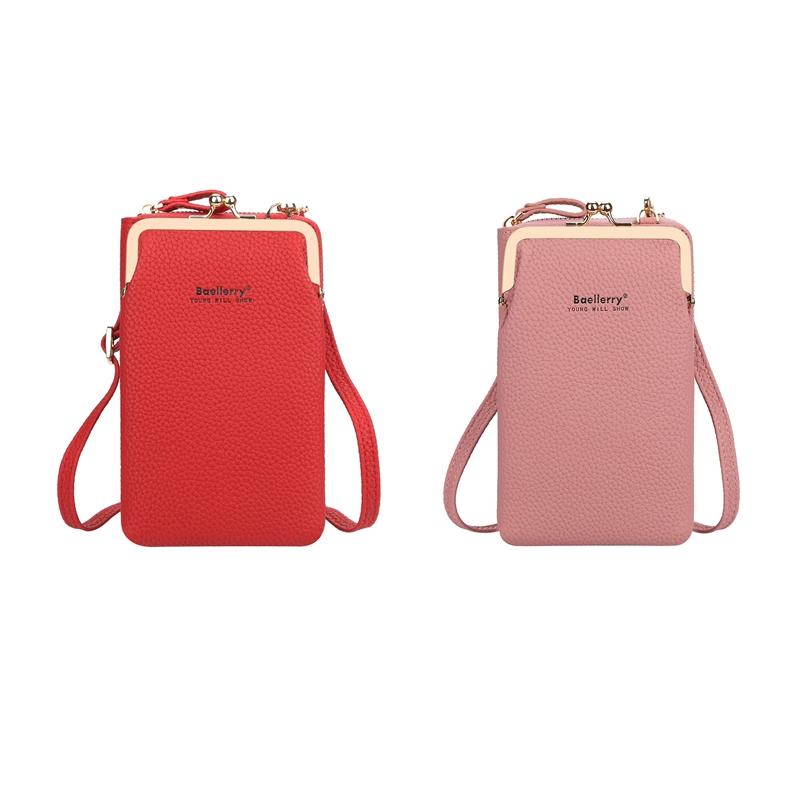 Evening Bags 2x Baellerry Trumpet Handbags Women Shoulder Bag High Quality Phone Summer Red & Pink
Evening Bags 2x Baellerry Trumpet Handbags Women Shoulder Bag High Quality Phone Summer Red & Pink