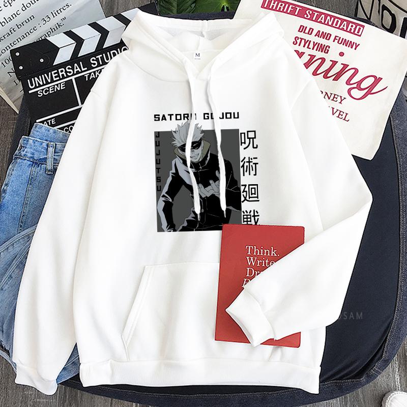 Men's Hoodies & Sweatshirts Anime Manga Jujutsu Kaisen Satoru Gojo Hooded Men Harajuku Korean Fashion Streetwear Winter Oversized Thicken Ho, Black
Men's Hoodies & Sweatshirts Anime Manga Jujutsu Kaisen Satoru Gojo Hooded Men Harajuku Korean Fashion Streetwear Winter Oversized Thicken Ho, Black