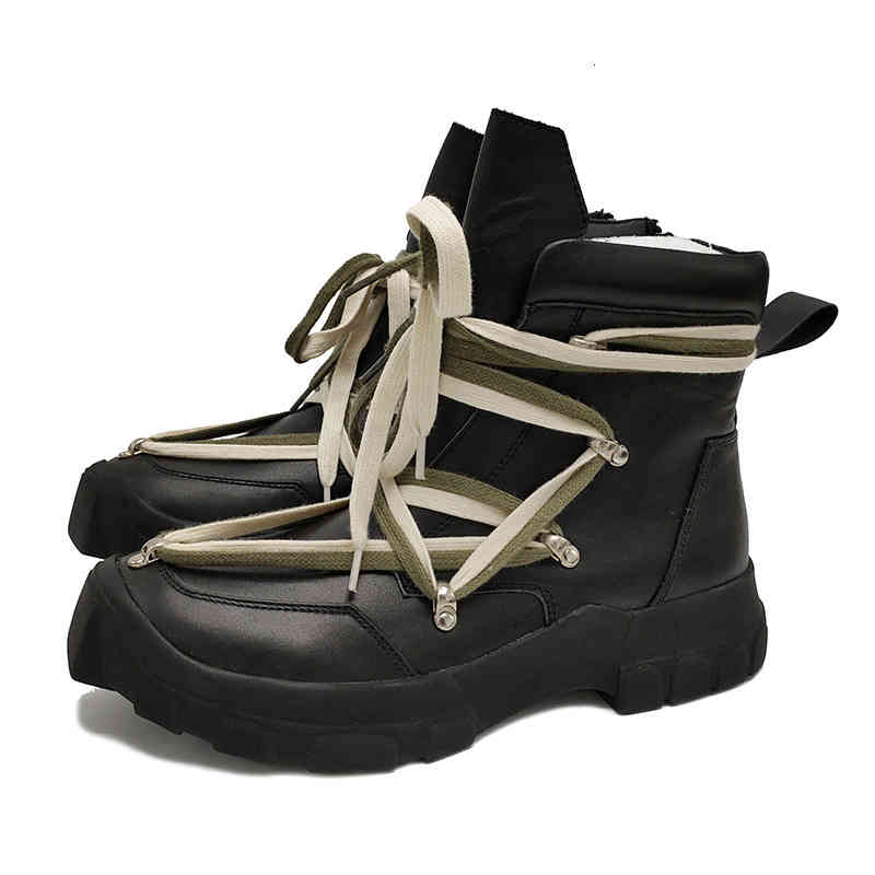 Boots Pentagram fashion shoes men's geometric figure high top short leather Martin transparent ox tendon sole, 1# shoe box
Boots Pentagram fashion shoes men's geometric figure high top short leather Martin transparent ox tendon sole, 1# shoe box