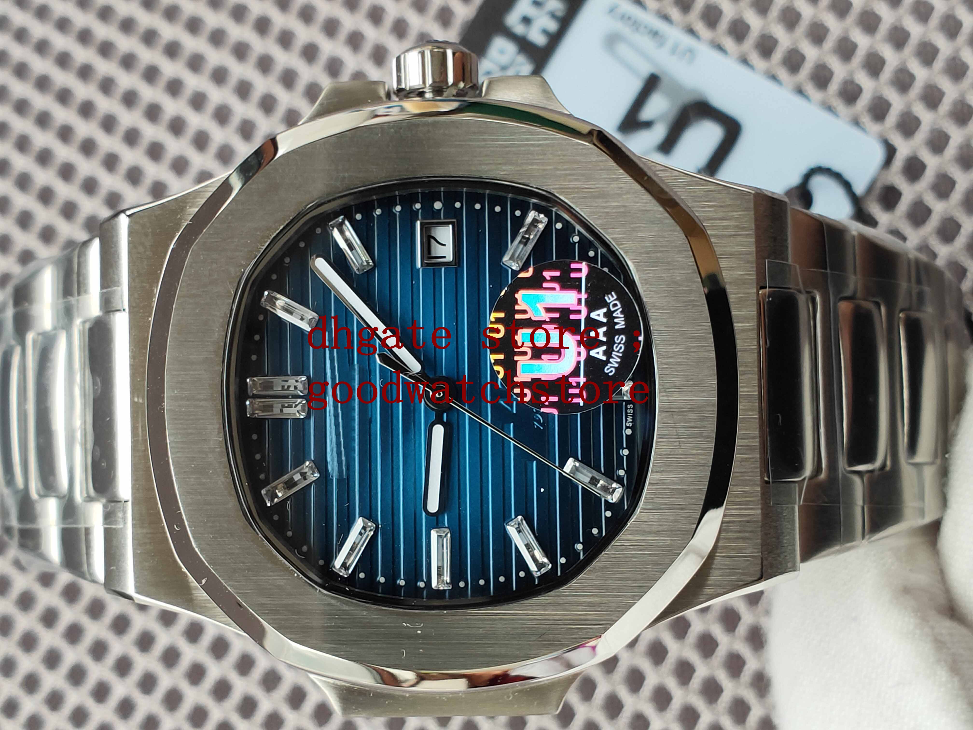 Mens Black Automatic Professional 40mm Cal.2813 Watch Master U1 Factory 1884 Blue Dial Classic 5711/1A Watches Wristwatches
Mens Black Automatic Professional 40mm Cal.2813 Watch Master U1 Factory 1884 Blue Dial Classic 5711/1A Watches Wristwatches