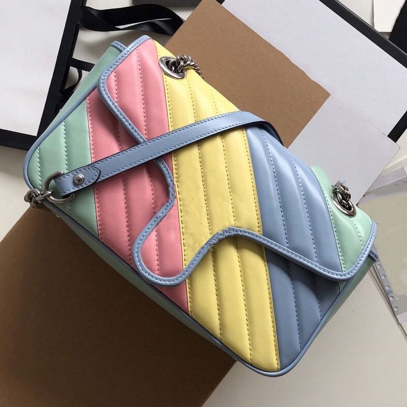 Women Handbag Original box Bag Date Code Purse shoulder cross body messenger bags Marmont designer chain flat black 23cm
Women Handbag Original box Bag Date Code Purse shoulder cross body messenger bags Marmont designer chain flat black 23cm