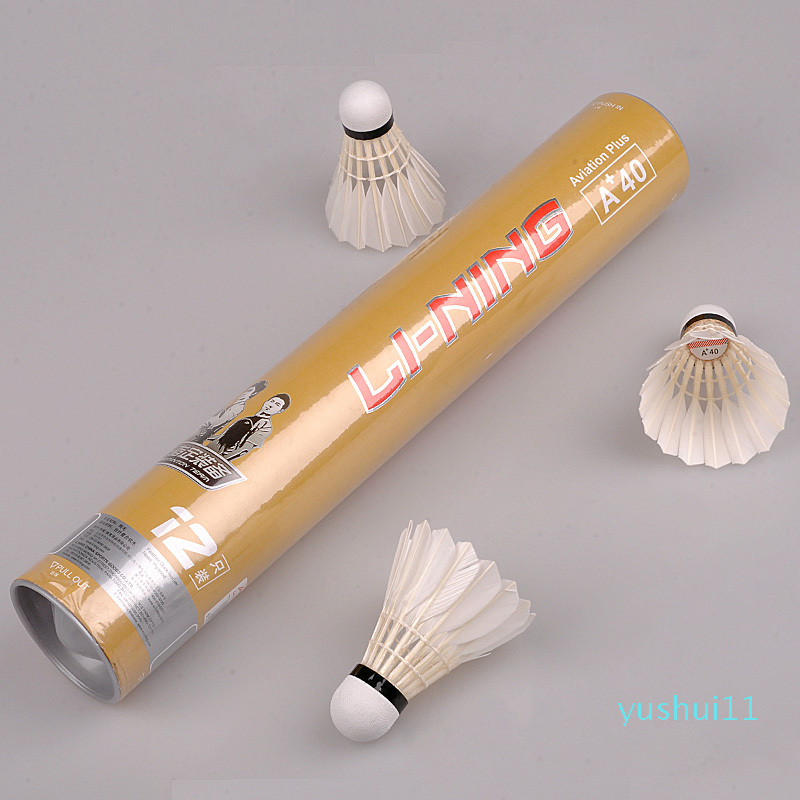 Wholesale-Badminton Shuttlecocks A+40 Durable Training Badminton Shuttlecocks wholesale Authentic Duck Feather
Wholesale-Badminton Shuttlecocks A+40 Durable Training Badminton Shuttlecocks wholesale Authentic Duck Feather