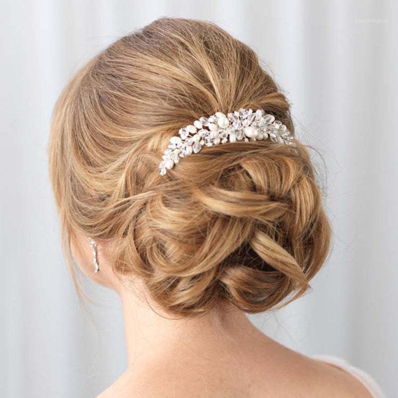 Silver Color Metal Crystal Pearl Hair Combs Tiaras De Noiva Bridal Headbands For Women Wedding Accessories FORSEVEN Clips & Barrettes, Golden;silver
Silver Color Metal Crystal Pearl Hair Combs Tiaras De Noiva Bridal Headbands For Women Wedding Accessories FORSEVEN Clips & Barrettes, Golden;silver