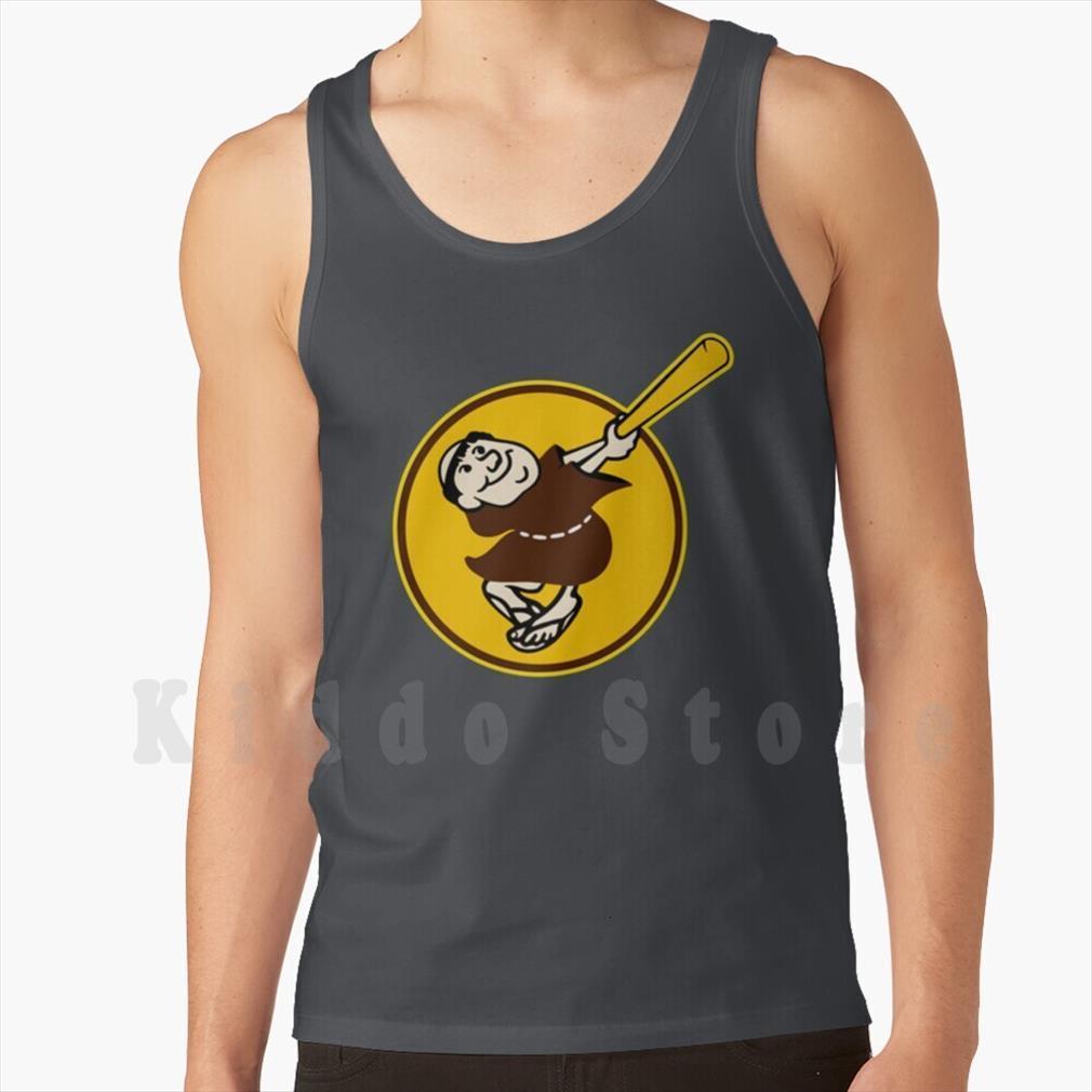 the swinging friar tony gwynn jersey shirt tank vest sleeveless trevor time petco park, White;black
the swinging friar tony gwynn jersey shirt tank vest sleeveless trevor time petco park, White;black
