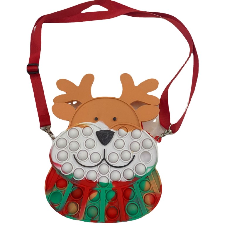 TIKTOK fidget backpack purses Coin Bag Chiristmas Elk Reliver Stress Toy Push Bubble Antistress Toy Sensory Child Toys Backpack Xmas Gift, As show
TIKTOK fidget backpack purses Coin Bag Chiristmas Elk Reliver Stress Toy Push Bubble Antistress Toy Sensory Child Toys Backpack Xmas Gift, As show