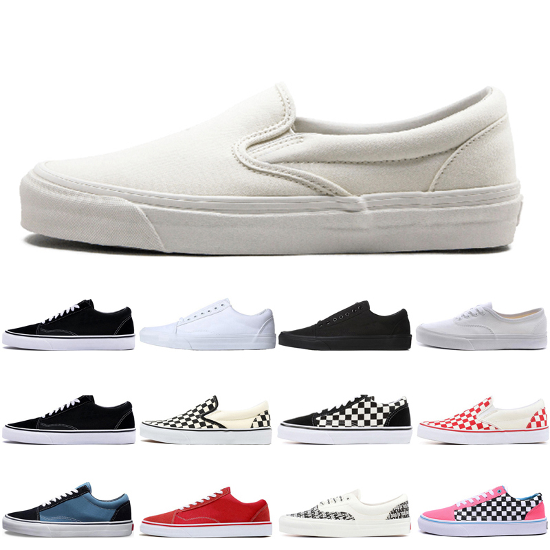 original van old skool White Slip-On canvas shoes for men women fear of god Triple Black Red Pink Green Slip on Skateboard Sports Sneakers, Color #2
original van old skool White Slip-On canvas shoes for men women fear of god Triple Black Red Pink Green Slip on Skateboard Sports Sneakers, Color #2