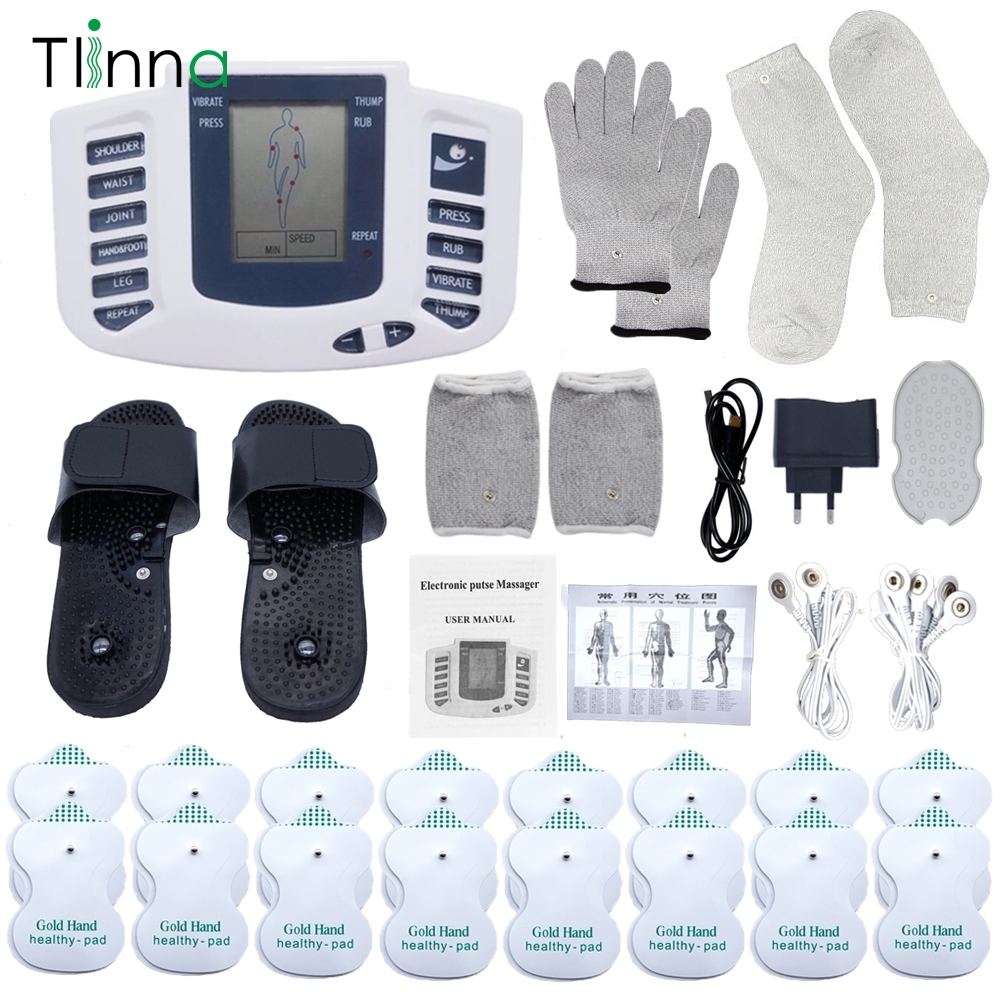 Electronic Tens EMS Muscle Stimulator Pulse Acupuncture Massage Therapy for Back Neck Full Body Massager 16 Pads Russian/English
Electronic Tens EMS Muscle Stimulator Pulse Acupuncture Massage Therapy for Back Neck Full Body Massager 16 Pads Russian/English