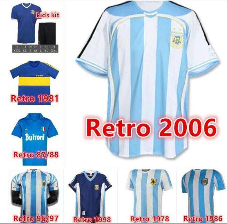 MARADONA soccer jersey 1995 1981 1997 86 87 88 89 1986 1978 1994 1998 2006 2020 Argentina kid Boca juniors Napoli retro football shirts kit, 1986 home kids
MARADONA soccer jersey 1995 1981 1997 86 87 88 89 1986 1978 1994 1998 2006 2020 Argentina kid Boca juniors Napoli retro football shirts kit, 1986 home kids