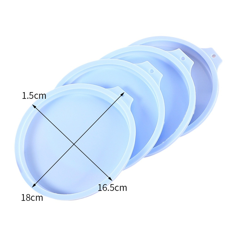 6 Inch Round Mousse Silicone Layered Kitchen Bakeware DIY Desserts Mold Bread Cake Moulds Baking Pan Tools RRD7501 Free shipping
