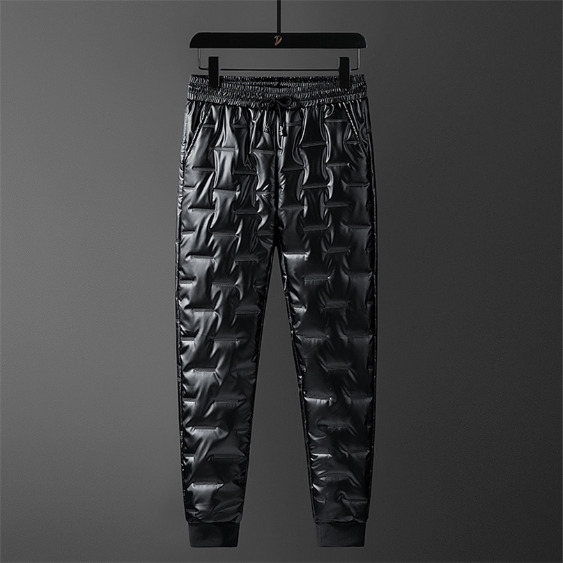 Men's Winter Outdoor Down Pants Men Solid Parsimony Versatile Windproof Keep Warm Pants Duck Down Thicken Waterproof Trousers 220212, Black
Men's Winter Outdoor Down Pants Men Solid Parsimony Versatile Windproof Keep Warm Pants Duck Down Thicken Waterproof Trousers 220212, Black