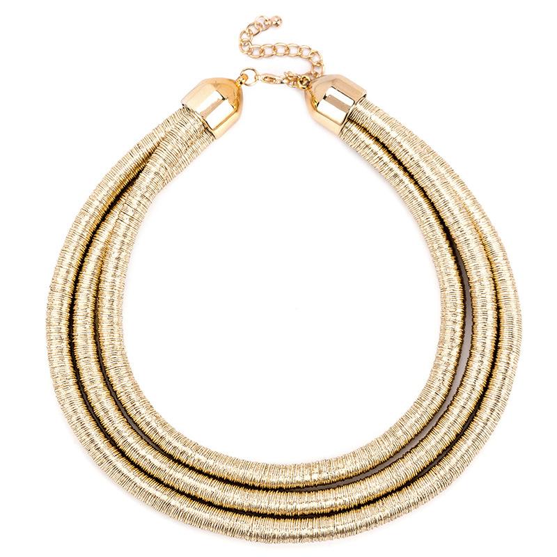 Fashion Design Collar Chokers Necklace&Pendant Wedding Maxi Statement Necklace Bohemian Jewelry 
Fashion Design Collar Chokers Necklace&Pendant Wedding Maxi Statement Necklace Bohemian Jewelry