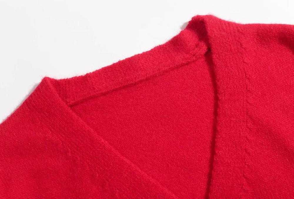 Women Cardigans Sweater Spring Autumn Fashion Slim Ladies Knitted Sweater Female Casual V-neck Sweaters Pull Femme Tops 210917