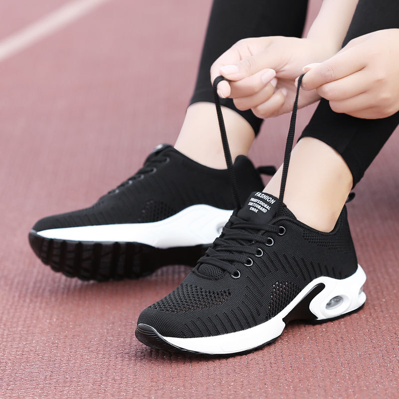 Big size women air cushion fitness shoes mesh breathable sneakers lace up running shoe y60, As picture
Big size women air cushion fitness shoes mesh breathable sneakers lace up running shoe y60, As picture