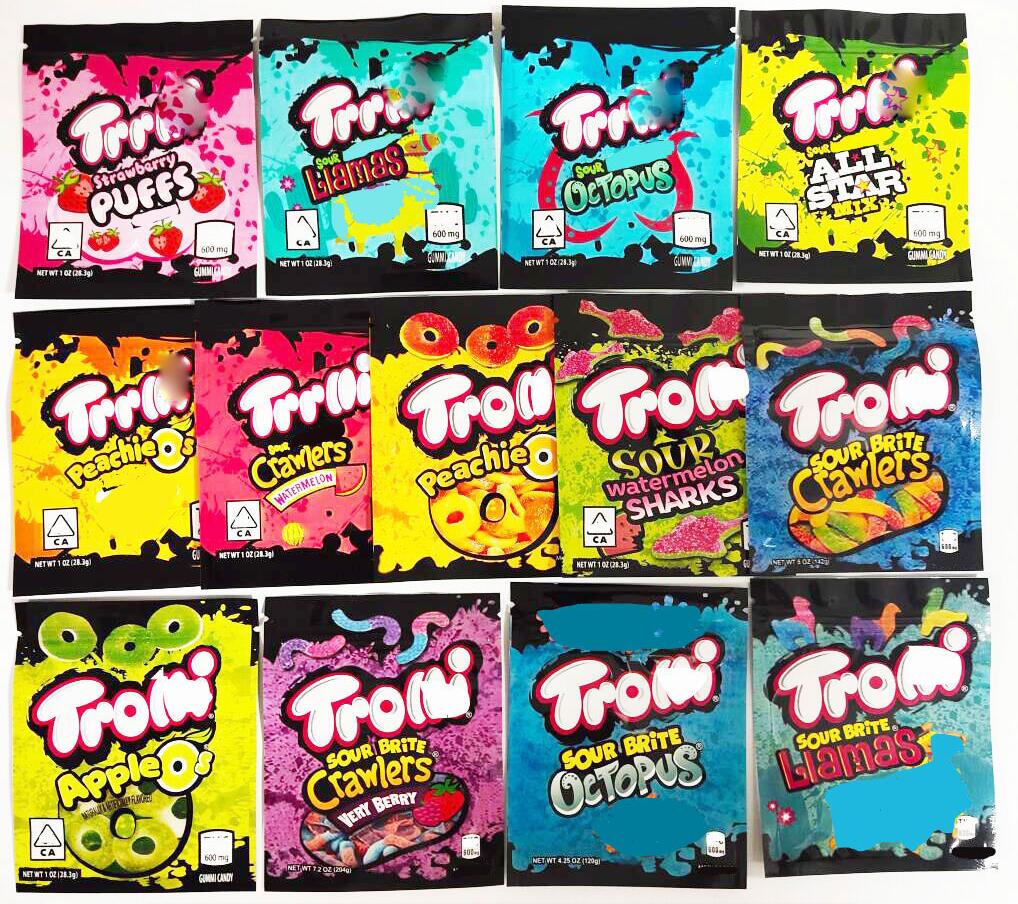 sour candy gummy mylar bag trolli trrlli Errlli edibles Gummies packaging bags smell proof resealable zipper pouch 600mg
sour candy gummy mylar bag trolli trrlli Errlli edibles Gummies packaging bags smell proof resealable zipper pouch 600mg