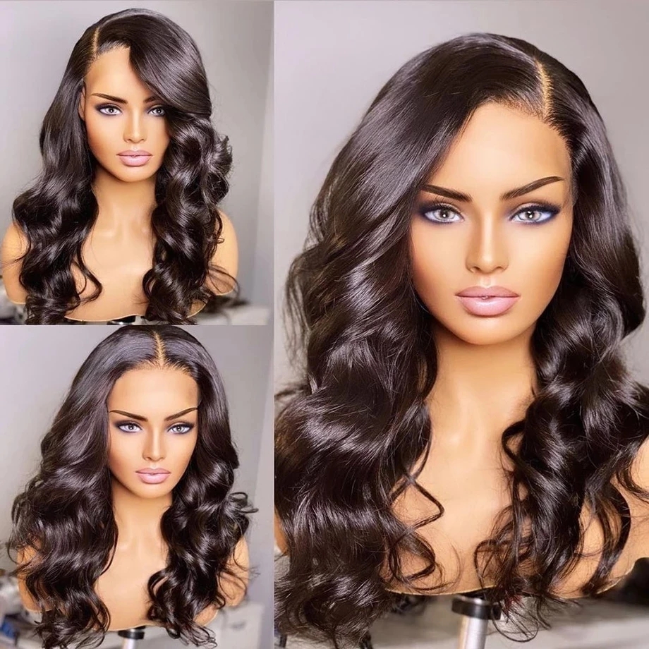 Body Wavy Lace Front Wig Soft Hair T Part Synthetic Headband Wigs Black Preplucked Middle Parts With Baby Hairs Cosplay Bleach Knots synthet
Body Wavy Lace Front Wig Soft Hair T Part Synthetic Headband Wigs Black Preplucked Middle Parts With Baby Hairs Cosplay Bleach Knots synthet