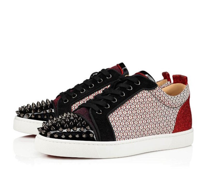 Newst Low Top men shoes Red Bottom Walking Flats,Glitter Mesh Finish Leather Sports Sneakers Reds Soles Men's Junior Spikes Orlato Flat High Quality
Newst Low Top men shoes Red Bottom Walking Flats,Glitter Mesh Finish Leather Sports Sneakers Reds Soles Men's Junior Spikes Orlato Flat High Quality