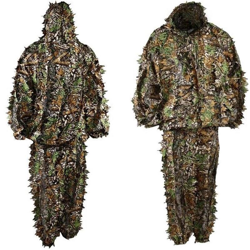 Hunting Sets Utdoor Camouflage Suit Hooded Long Sleeve Imitation Leaf Jungle Set
Hunting Sets Utdoor Camouflage Suit Hooded Long Sleeve Imitation Leaf Jungle Set