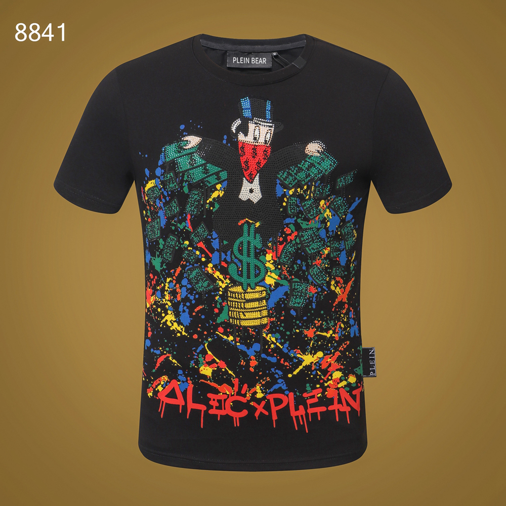 PLEIN BEAR T SHIRT Mens Designer Tshirts Brand Clothing Rhinestone Skull Men T-shirts Classical High Quality Hip Hop Streetwear Tshirt Casual Top Tees PB 11453, White
PLEIN BEAR T SHIRT Mens Designer Tshirts Brand Clothing Rhinestone Skull Men T-shirts Classical High Quality Hip Hop Streetwear Tshirt Casual Top Tees PB 11453, White