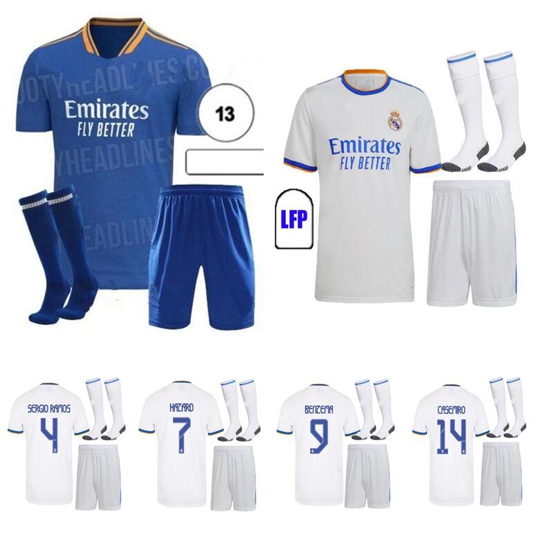 MEN Kids 20 21 22 Real Madrid Soccer Jersey BENZEMA 2021 2022 HAZARD ASENSIO SERGIO RAMOS Modric kits Retro 02 03 ZIDANE Football Shirts set uniforms, Black;yellow
MEN Kids 20 21 22 Real Madrid Soccer Jersey BENZEMA 2021 2022 HAZARD ASENSIO SERGIO RAMOS Modric kits Retro 02 03 ZIDANE Football Shirts set uniforms, Black;yellow