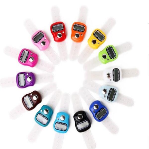 Mini Hand Hold Band Tally Counter LCD Digital Screen Finger Ring Electronic Head Count Tasbeeh Tasbih Boutique 052965896