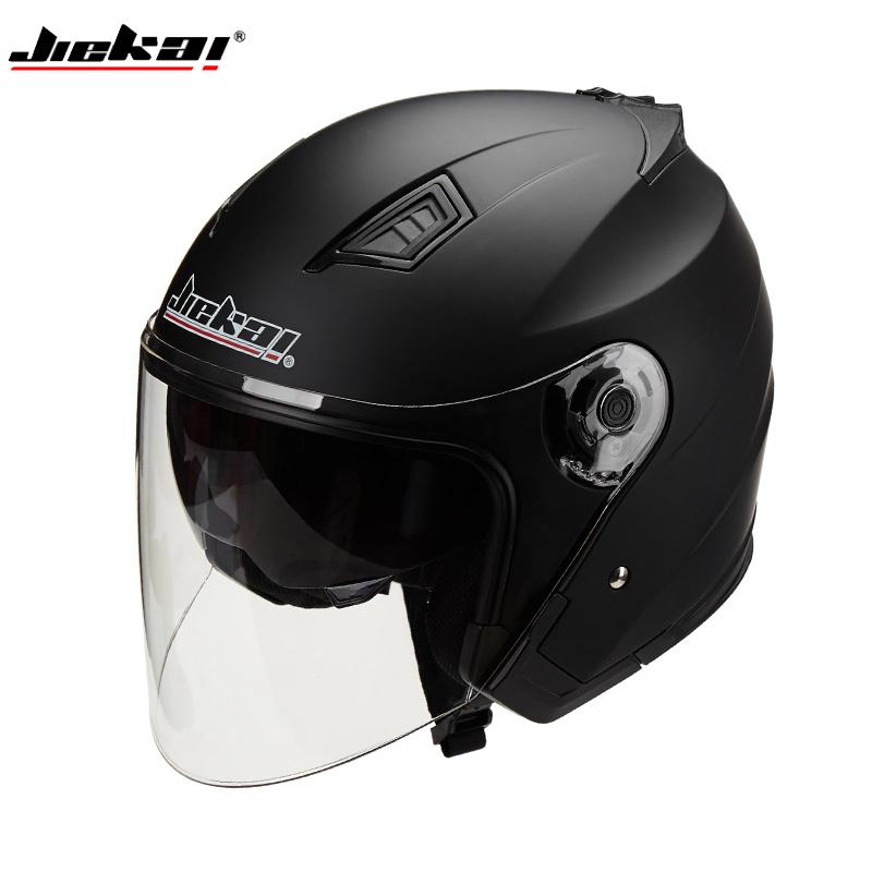 Motorcycle Helmets JIEKAI Double Lens Half Face Helmet Men Women Four Seasons General Electric Bicycle Motorbike ABS PC Anti-UV, Dark grey
Motorcycle Helmets JIEKAI Double Lens Half Face Helmet Men Women Four Seasons General Electric Bicycle Motorbike ABS PC Anti-UV, Dark grey