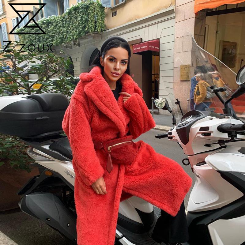 Women Winter Jacket Thickening Long Faux Fur Coat Red Fake Overcoat Fashion Coats Warm Autumn 210524
Women Winter Jacket Thickening Long Faux Fur Coat Red Fake Overcoat Fashion Coats Warm Autumn 210524