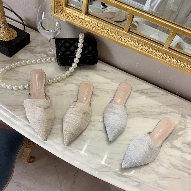 Slippers Women Mules Bling Sequin Lace Flat Slides Summer Fashion Designer Mule Party Dress Shoes, Gold
Slippers Women Mules Bling Sequin Lace Flat Slides Summer Fashion Designer Mule Party Dress Shoes, Gold