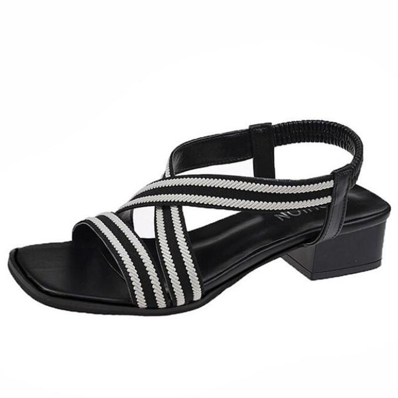 Sandals Thick-heeled Large Size Women's Summer Fashion Casual All-match Womens Shoes Platform Women Slides Slippers, 8612-01
Sandals Thick-heeled Large Size Women's Summer Fashion Casual All-match Womens Shoes Platform Women Slides Slippers, 8612-01