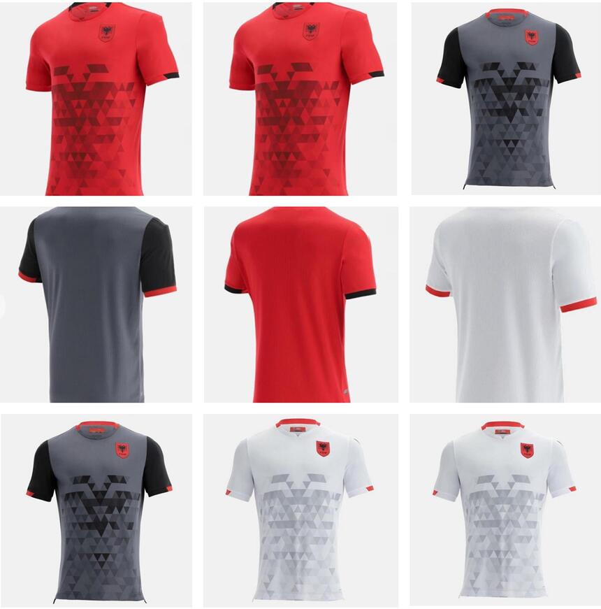 2021 2022 Albania Soccer Jerseys 21 22 Home away Third men kit size S-XXL football Shirts Camisa de futebol blank camiseta uniforms, Black;yellow
2021 2022 Albania Soccer Jerseys 21 22 Home away Third men kit size S-XXL football Shirts Camisa de futebol blank camiseta uniforms, Black;yellow