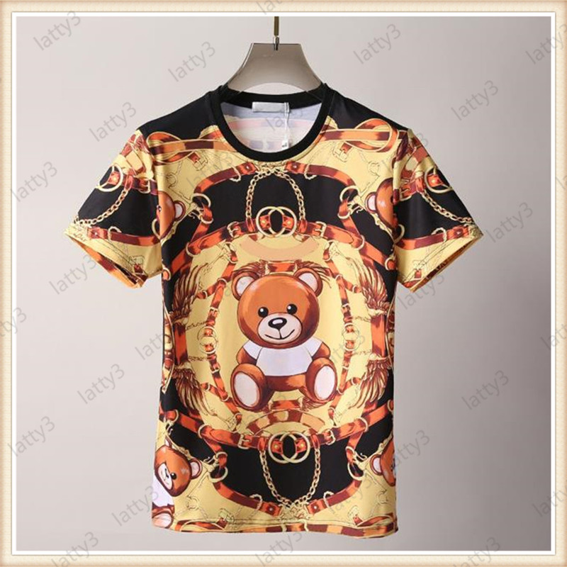 Women Designers T Shirts Mens Womens Highly Quality TShirts Cool Bear Short Sleeve Brand Couples Tees Luxurys Streetwear Summer TShirt, White;black
Women Designers T Shirts Mens Womens Highly Quality TShirts Cool Bear Short Sleeve Brand Couples Tees Luxurys Streetwear Summer TShirt, White;black