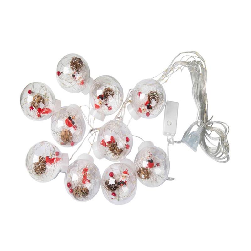 Christmas Decorations Globe String Lights Xmas Ball Curtain Light For Yard Home Party Porch LED Tree Decoration
Christmas Decorations Globe String Lights Xmas Ball Curtain Light For Yard Home Party Porch LED Tree Decoration