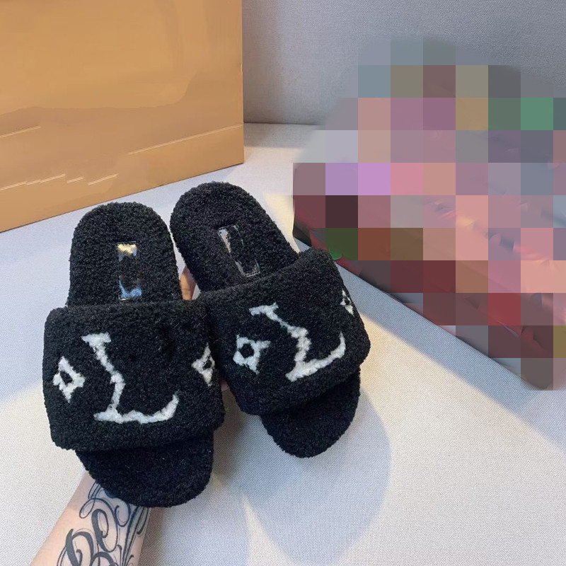 Luxurys designers Women Ladies wool Slides Winter fur Fluffy Furry letters Sandals Slippers Warm Comfortable Fuzzy Girl Flip Flop Slippers mkjjjh0002, Black
Luxurys designers Women Ladies wool Slides Winter fur Fluffy Furry letters Sandals Slippers Warm Comfortable Fuzzy Girl Flip Flop Slippers mkjjjh0002, Black
