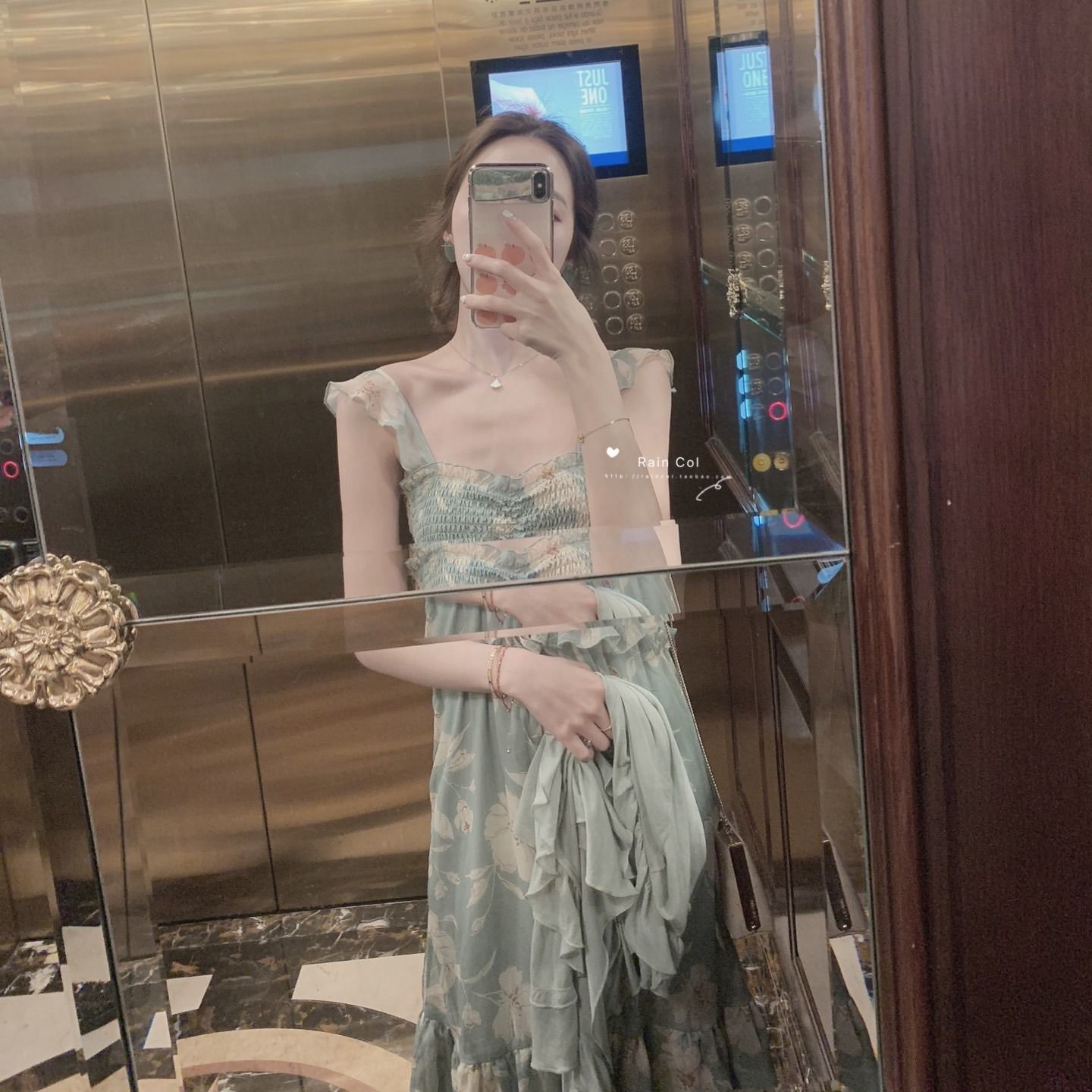 Summer Spaghetti Strap Chiffon Dress Women Sleeveless Vintage French Style A-line Long Dress Korea Chic Loose Thin Clothing 210521