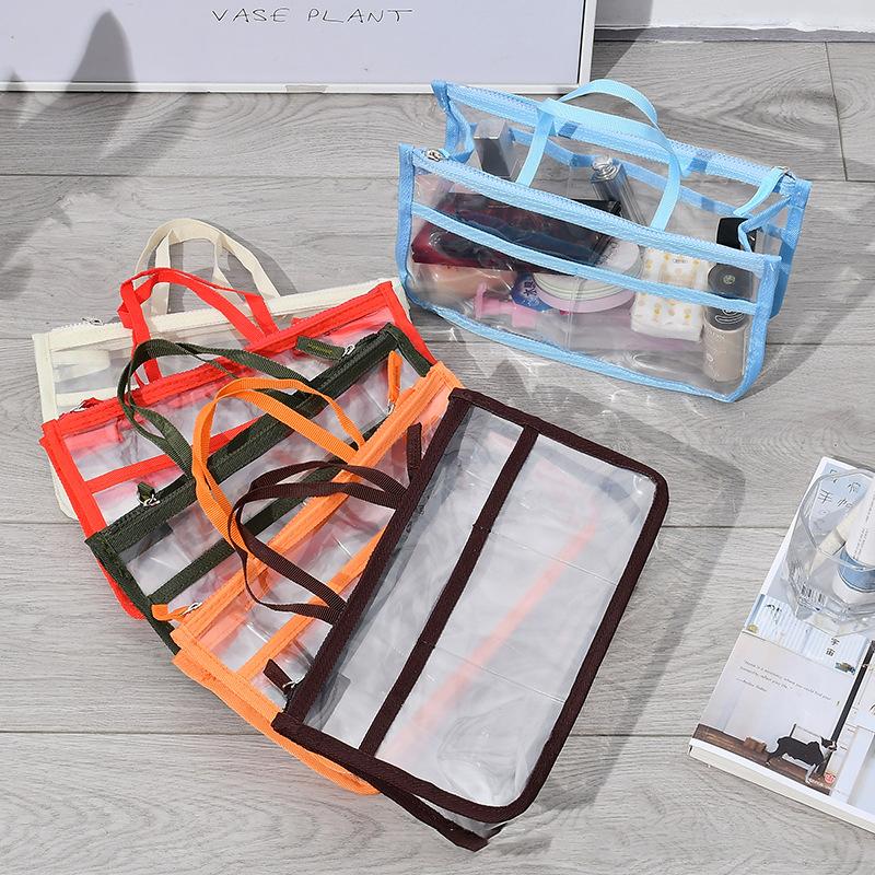 Multi-function Waterproof Cosmetic Bags For Make Up Portable Wash Storage Purse Bag In Organizer Double Zipper Transparent & Cases
Multi-function Waterproof Cosmetic Bags For Make Up Portable Wash Storage Purse Bag In Organizer Double Zipper Transparent & Cases