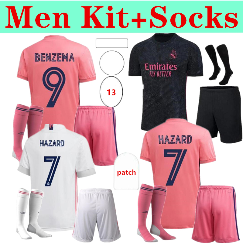 Adult suit+socks 2021 real madrid jerseys hazard isco reinie soccer sergio ramos modric bale 20 21 football jersey men kids kit Hombres niño, Black;yellow
Adult suit+socks 2021 real madrid jerseys hazard isco reinie soccer sergio ramos modric bale 20 21 football jersey men kids kit Hombres niño, Black;yellow