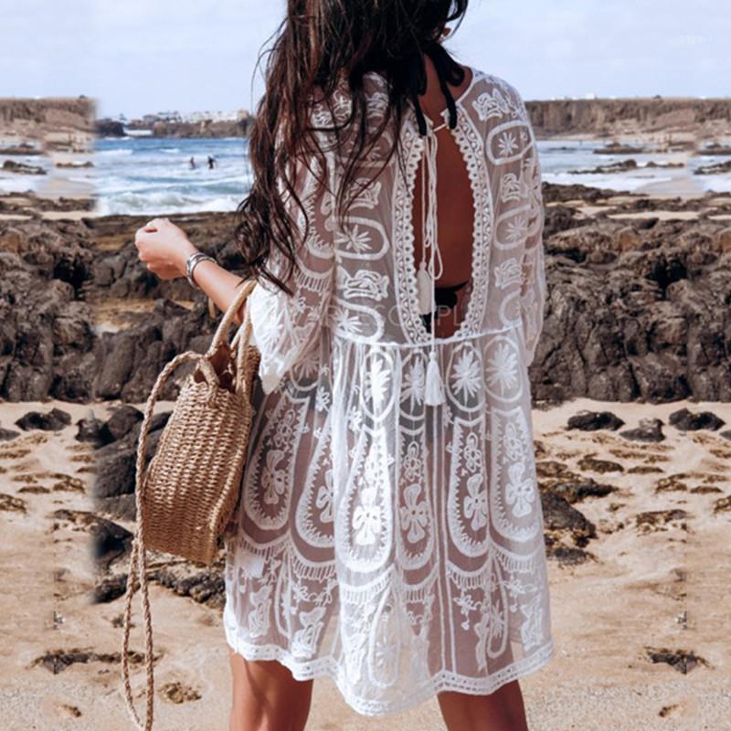 Women's Swimwear 2021 Sexy Beach Cover Up Swimsuit White Lace Dress Women Bikini Bathing Suit Summer Wear
Women's Swimwear 2021 Sexy Beach Cover Up Swimsuit White Lace Dress Women Bikini Bathing Suit Summer Wear