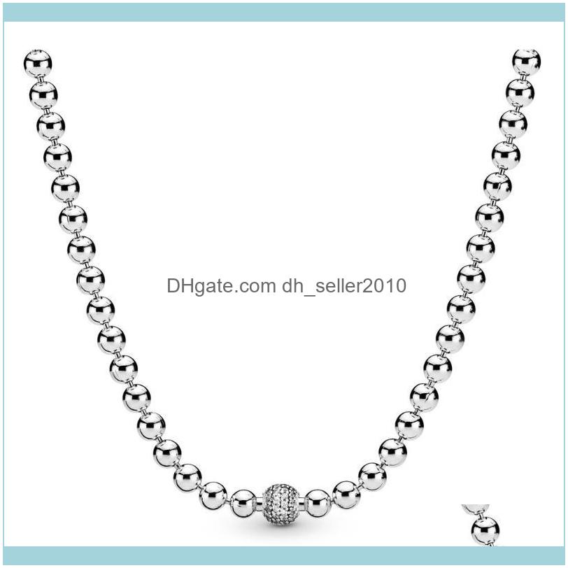 Necklaces & Pendants Jewelryhigh Quality Original 925 Sterling Sier Pan Winter Beads Necklace Women Jewelry Gift Wholesale Chains Drop Deliv
Necklaces & Pendants Jewelryhigh Quality Original 925 Sterling Sier Pan Winter Beads Necklace Women Jewelry Gift Wholesale Chains Drop Deliv
