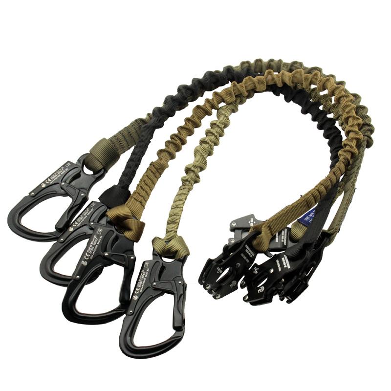Waist Support Tactical Personal Retention Lanyard D Buckle Quick Release CE Certification Elastic Safety Rope Double Head Hanging, Kk
Waist Support Tactical Personal Retention Lanyard D Buckle Quick Release CE Certification Elastic Safety Rope Double Head Hanging, Kk