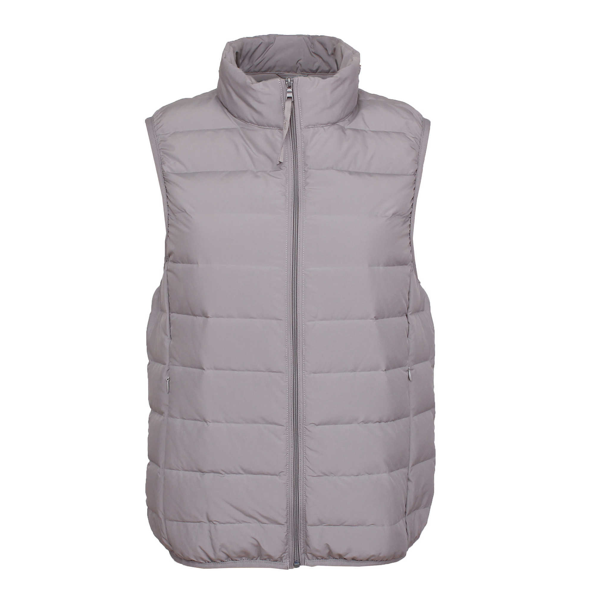 Women's Outwear Vest 90% White Duck Down Vest Ultra Light Causal Matt Fabric Female Sleeveless Windproof Warm Waistcoat 210918