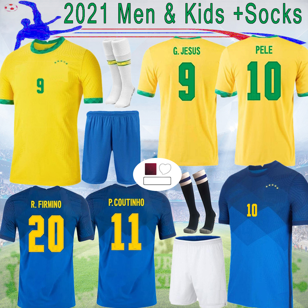21 22 NERES COUTINHO soccer jerseys camiseta de futebol BraziLS men kit G.JESUS FIRMINO 2021 2022 football kids Suit In stock, 2021 home
21 22 NERES COUTINHO soccer jerseys camiseta de futebol BraziLS men kit G.JESUS FIRMINO 2021 2022 football kids Suit In stock, 2021 home
