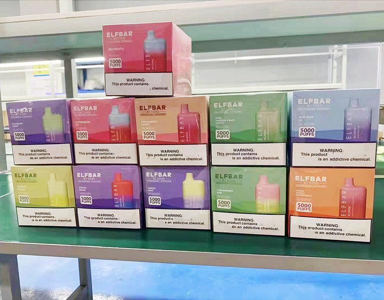 ELF BAR BC 4000 BC5000 Puff Disposable E Cigarette Vape Pen 12ml Prefilled Cartridge Pod Device 650mAh rechargeable Battey
ELF BAR BC 4000 BC5000 Puff Disposable E Cigarette Vape Pen 12ml Prefilled Cartridge Pod Device 650mAh rechargeable Battey