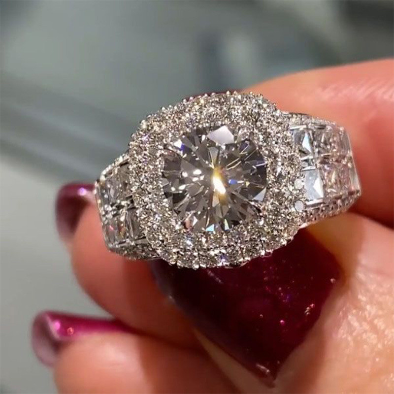 Gorgeous Women Wedding Rings Jewelry Bridal Marriage Ceremony Ring Brilliant Cubic Zirconia Accessories
Gorgeous Women Wedding Rings Jewelry Bridal Marriage Ceremony Ring Brilliant Cubic Zirconia Accessories