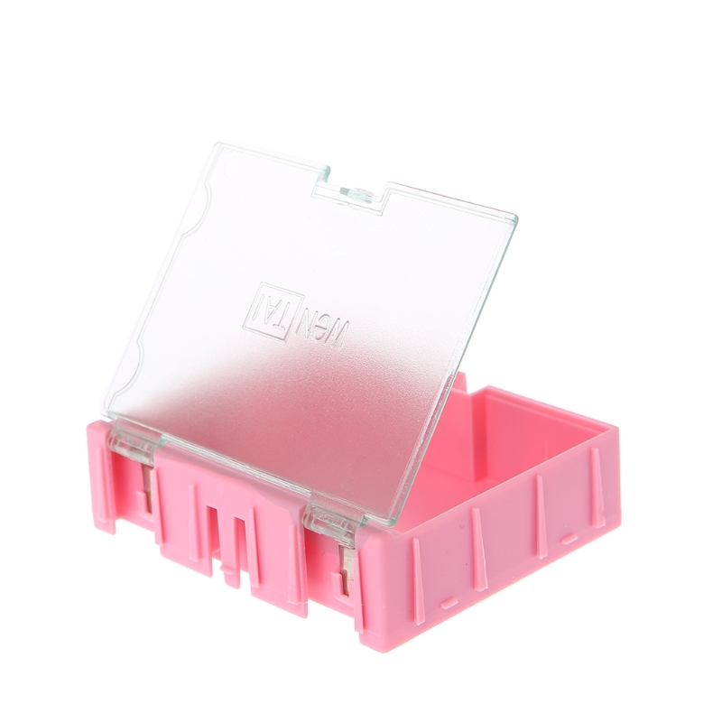 Mini Smd Electronic Box Ic Electronic components Storage Cases 75x63x21mm