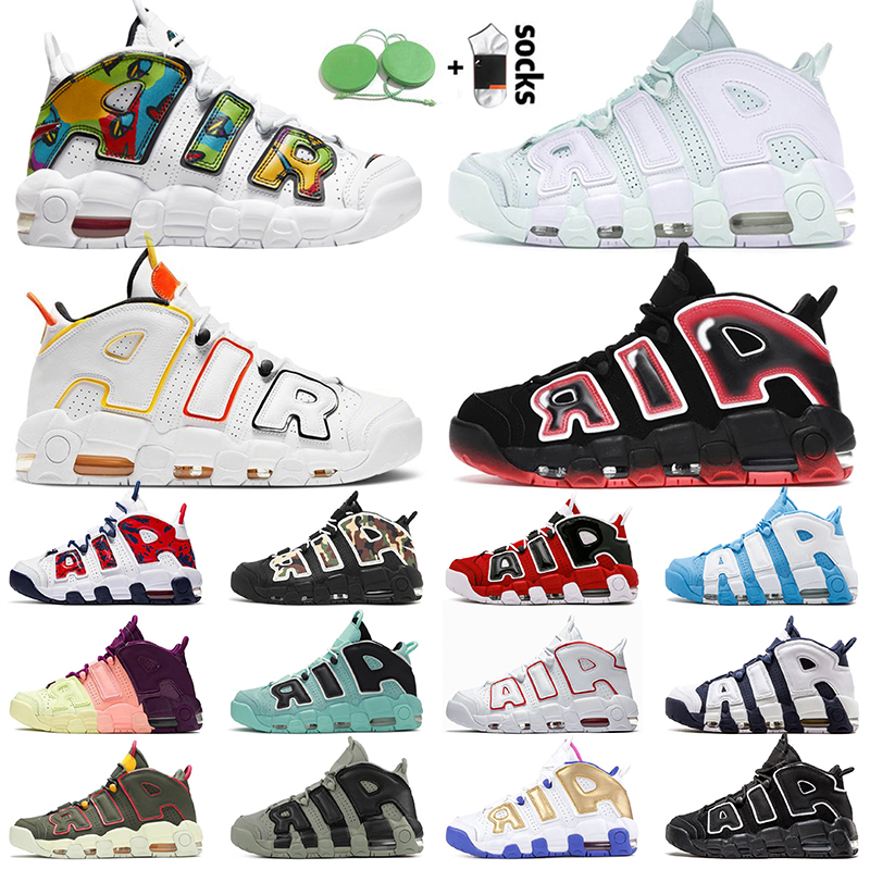 Air More Uptempo Scottie Pippen Mens Basketball Shoes Peace Love Rosewell Raygun Varsity University Red UNC Black Barely Green Crimson Trainers Women Sneakers, Original box
Air More Uptempo Scottie Pippen Mens Basketball Shoes Peace Love Rosewell Raygun Varsity University Red UNC Black Barely Green Crimson Trainers Women Sneakers, Original box