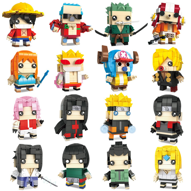Assembly Cubic Toy Compatible with LEGQ Square Head One Piece Naruto Small Particle Children's Puzzle YQ7293
Assembly Cubic Toy Compatible with LEGQ Square Head One Piece Naruto Small Particle Children's Puzzle YQ7293
