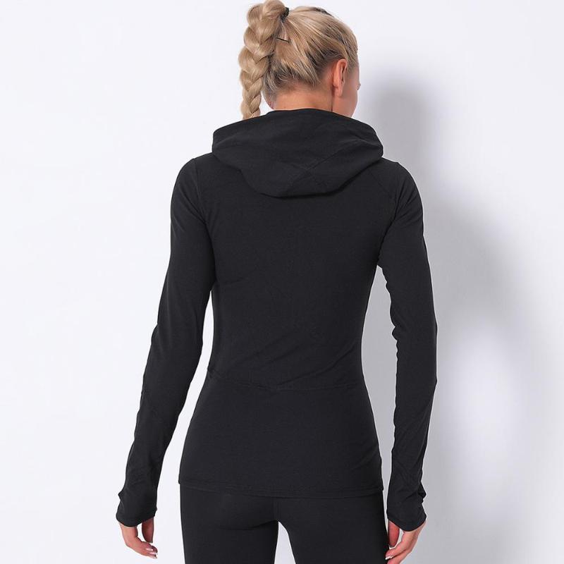 Est Womens Sports Jacket Yoga With Pocket Activewear Hoodie Soft Coat Zipper Outfits, Black
Est Womens Sports Jacket Yoga With Pocket Activewear Hoodie Soft Coat Zipper Outfits, Black