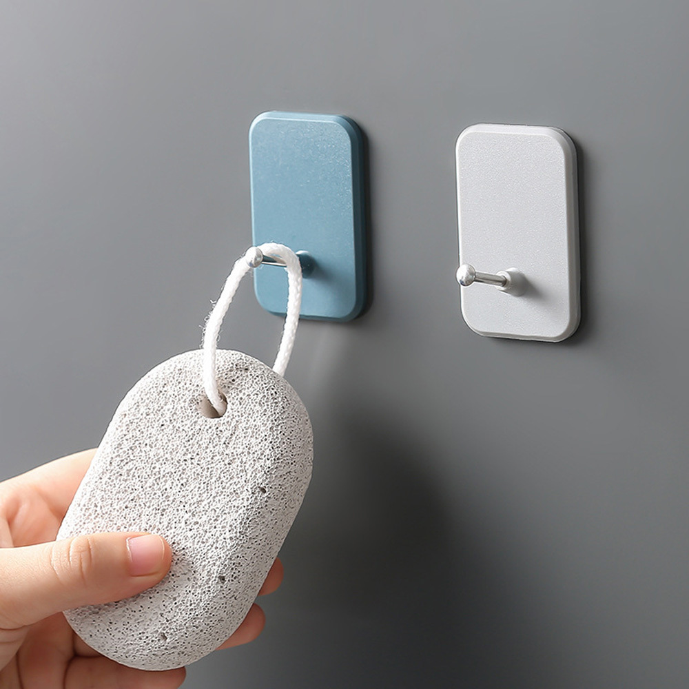 2pcs Hooks Wall Hook Rack Hanger Storage Holder Hanging Kitchen Bathroom Clothes Key Towel
